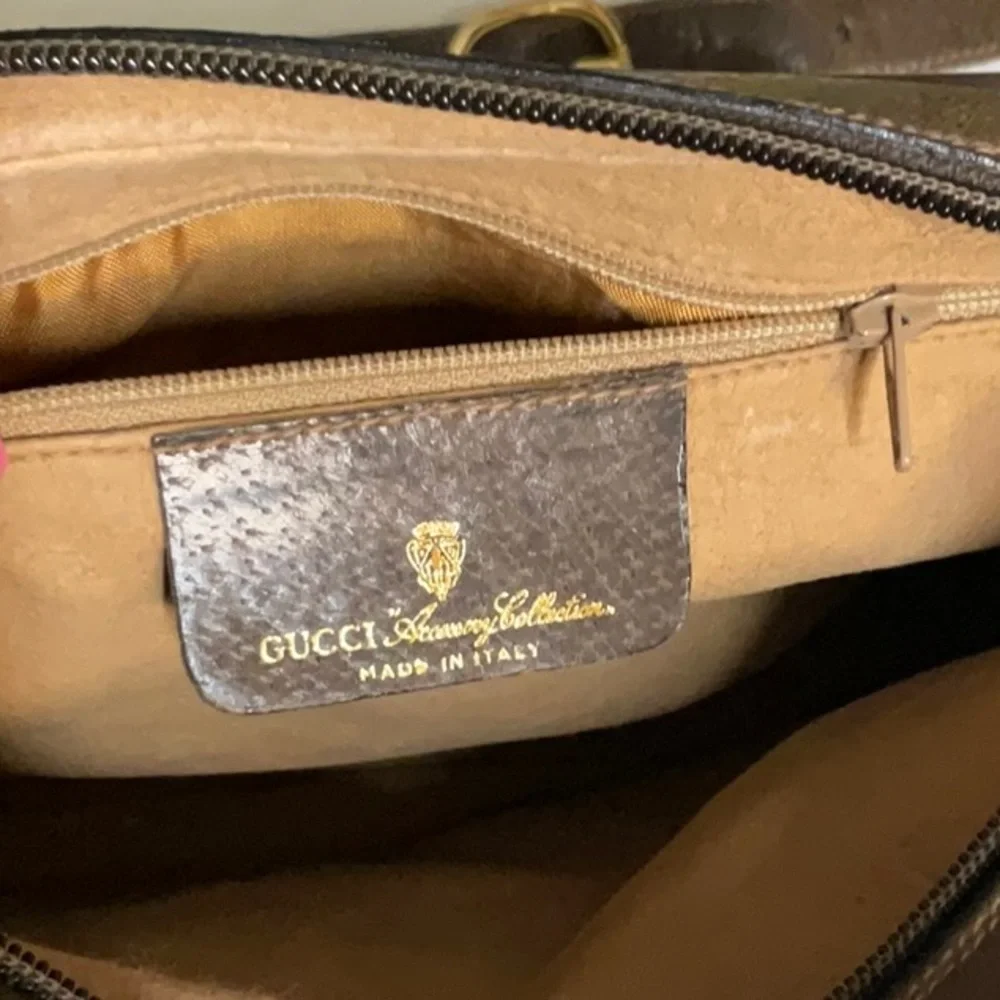 Gucci vintage GG Supreme Web Sherry Line Shoulder Bag - Picture 14 of 16